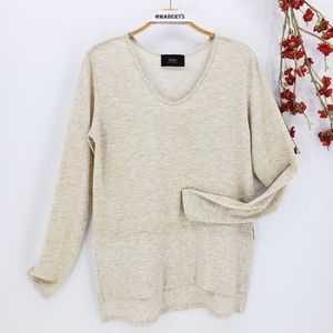 New COA High Low Split Hem Sweater sz S